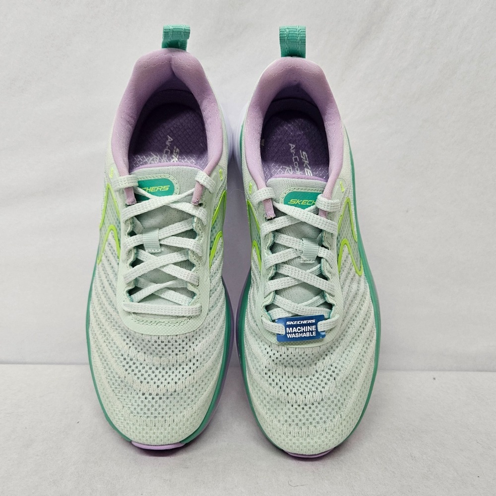 Skechers D'Lux Vapor - Cool Breeze Athletic Shoe 150583 Mint Women‎ Size 9.5 - Picture 6 of 10